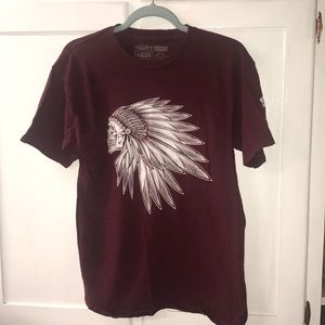Indian skull vans shirt